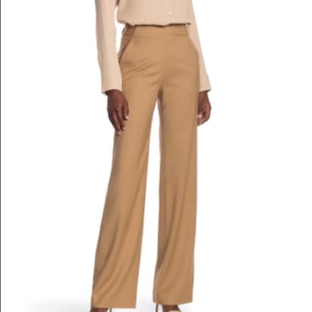 Equipment Cyrill Wool Trousers NWT Bois Khaki 6 RIPPED at Pocket - Picture 2 of 6